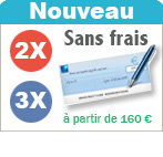 paiement en 2 ou 3 fois, épée, armure