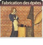 Forge fabrication épée médiévale