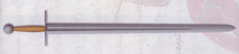 épée médiévale type XIIa dessin