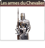 les armes du chevalier médiéval