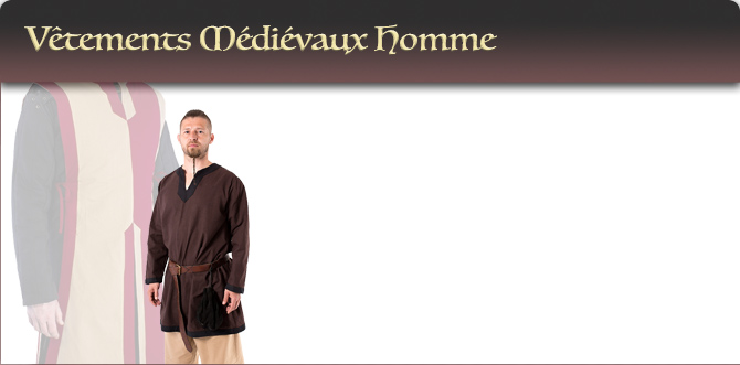 Vêtements Médiévaux Homme de qualités