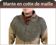 Gorgerin cotte de maille
