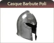 Casque Barbute Poli