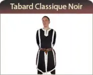 Tabard Classique Noir