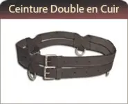 Ceinture Double en Cuir