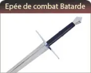 Epée de combat Batarde