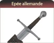 Epée allemande
