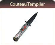 Couteau Templier relief