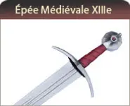 Épée médiéviale XIIIe