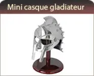 Mini casque gladiateur