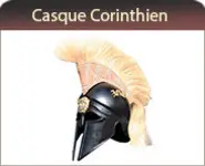 Casque corinthien (noir)