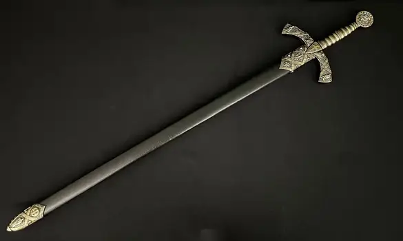 Epée Templière noire